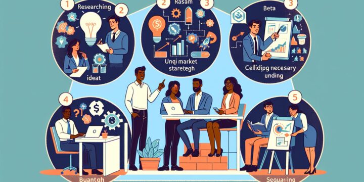 Kuidas luua edukas start-up: viis olulist sammu
