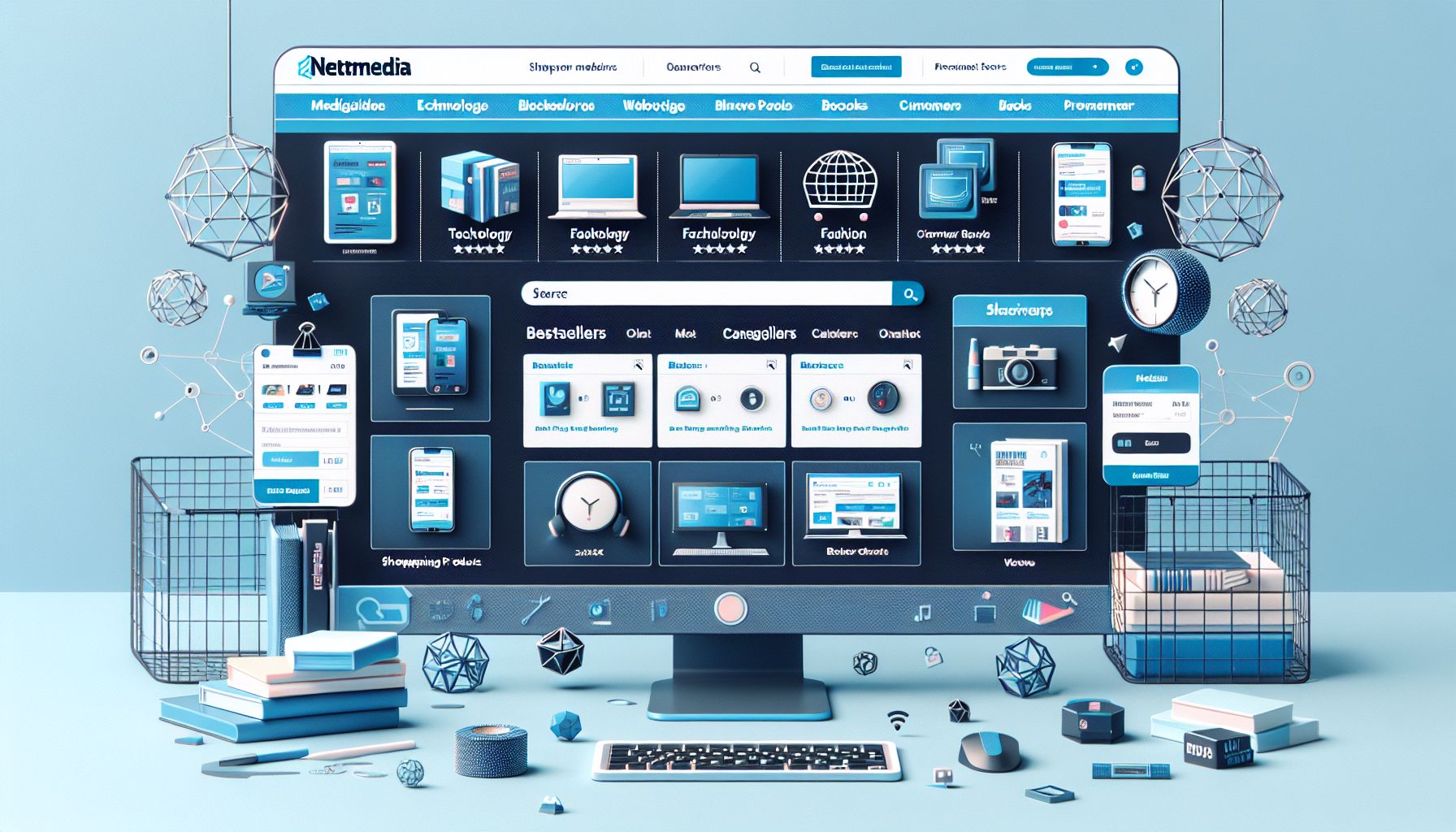 Netmedia e-poe moodulid ja hinnastus